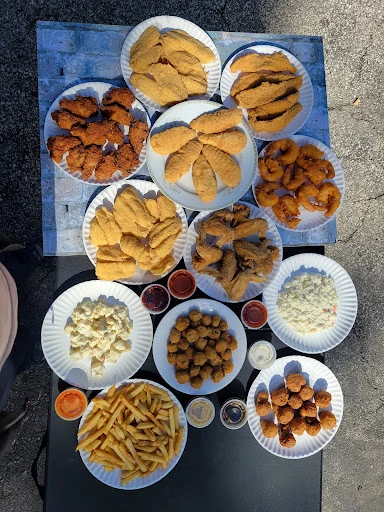 Blue Lakes Fresh Fish and wings and chicken fry